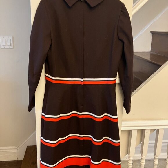 Vintage Brown Poly Superhero Dress - Picture 7 of 10